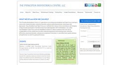 Desktop Screenshot of princetonbiofeedback.com